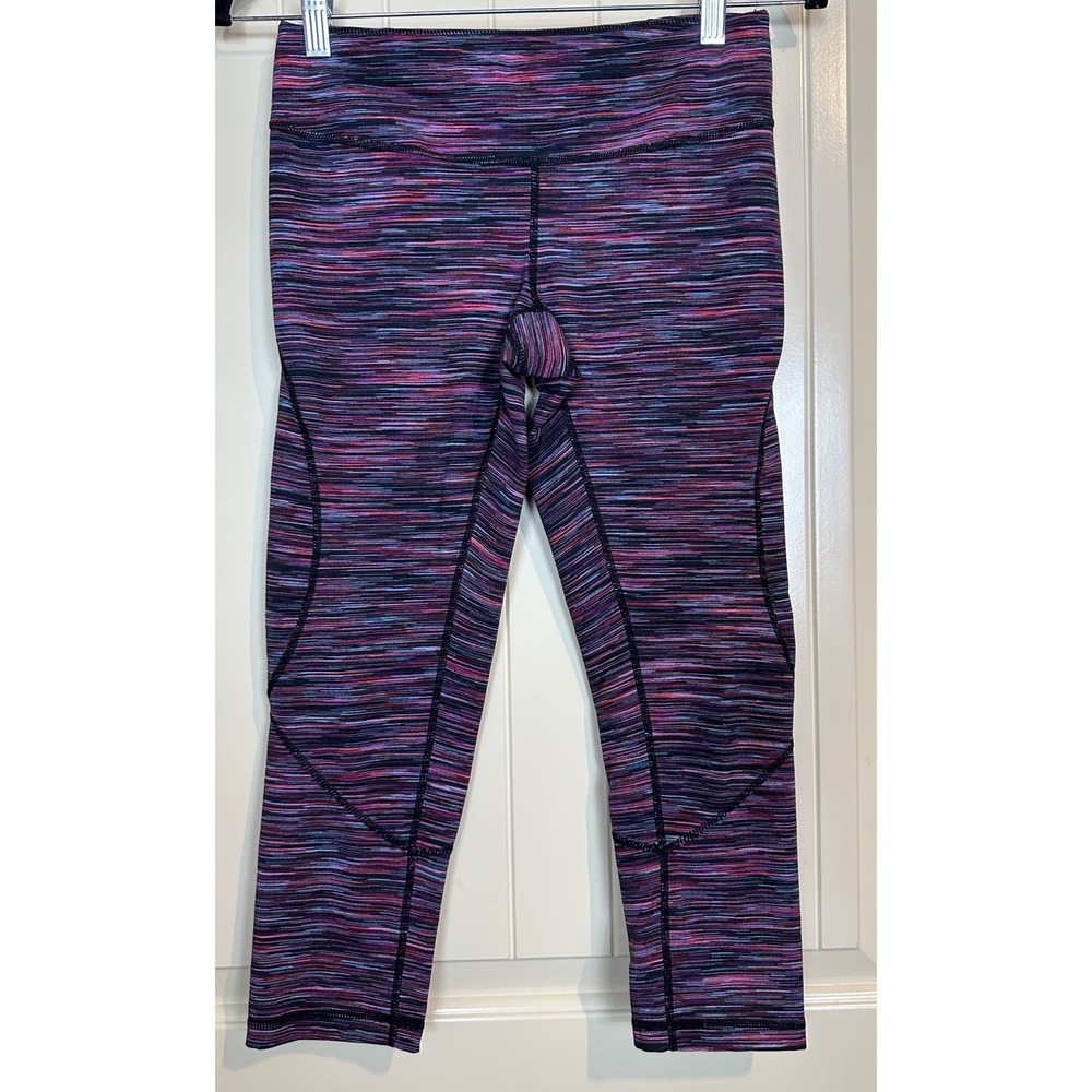 Zella‎ Women's Athletic Leggings S Capri Crop Multicolor GUC workout gym running